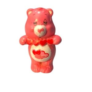 Vintage 1983 Care Bears Love A Lots Bears Who is Holding Hearts